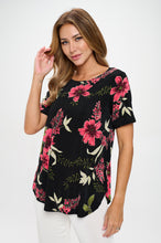 Load image into Gallery viewer, BNS Rounded Bottom Tunic Top-3046BN-SRP1-W431
