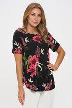 Load image into Gallery viewer, BNS Rounded Bottom Tunic Top-3046BN-SRP1-W431
