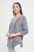 Load image into Gallery viewer, HIT Point V-Neck Top-3062HT-QRP1-W399
