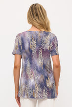 Load image into Gallery viewer, Boat Neckline Short Short Sleeve Top-3068HT-SRP1-W515
