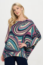 Load image into Gallery viewer, Batwing Dolman Top-3070BB-LRP1-W414
