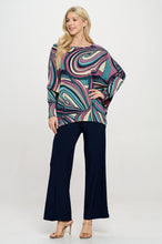 Load image into Gallery viewer, Batwing Dolman Top-3070BB-LRP1-W414
