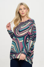 Load image into Gallery viewer, Batwing Dolman Top-3070BB-LRP1-W414
