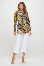 Load image into Gallery viewer, BB Boat Neck Tunic-3077BB-LRP1-W414
