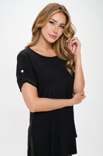 Load image into Gallery viewer, HIT Button Short Sleeve Top-3112HT-SRS1
