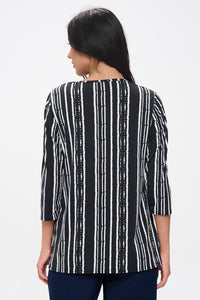 HIT V-Neck Band Top W/Vent-3114HT-QRP1-W437