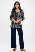 Load image into Gallery viewer, HIT V-Neck Band Top W/Vent-3114HT-QRP1-W437
