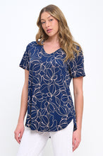 Load image into Gallery viewer, V-Neckline Binding Top-3117HT-SRP1-W464
