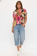Load image into Gallery viewer, HIT Dolman Sleeve Print Top-3121HT-SRP1-W485 - Jostar Online
