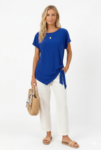 Load image into Gallery viewer, HIT Dolman Sleeve Tie Side Tunic-3124HT-SRS1 - Jostar Online
