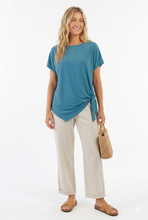 Load image into Gallery viewer, HIT Dolman Sleeve Tie Side Tunic-3124HT-SRS1 - Jostar Online
