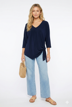 Load image into Gallery viewer, Plus Size HIT Dolman Sleeve Tie Side Solid Top-3127HT-QXS1 - Jostar Online
