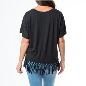 Zya Fringe Top