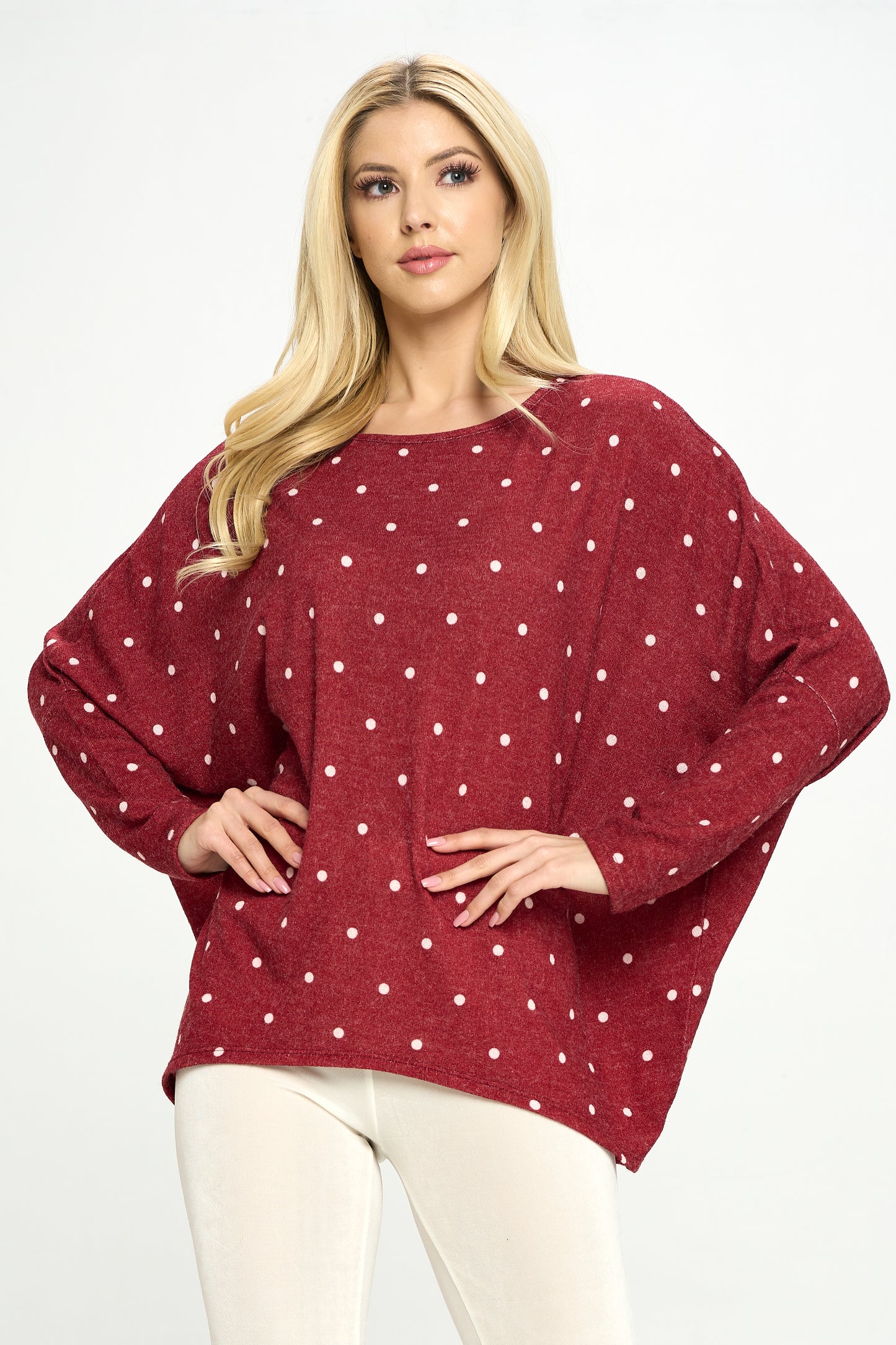 Miru Batwing Dolman Top-370MU-LRP1-W334