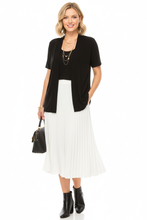 Load image into Gallery viewer, Stretchy Drape Jacket Short Sleeve -4004BN-SRS1
