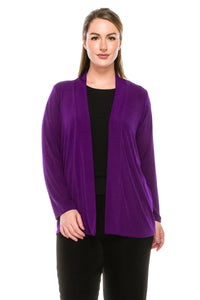 Non Iron Drape Jacket Long Sleeve-4000AY-LRS1