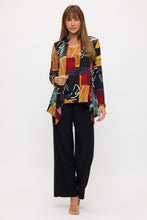 Load image into Gallery viewer, Plus Size Mid-cut Jacket Long Sleeve Print-4028HT-LXP1-W495
