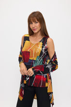 Load image into Gallery viewer, Plus Size Mid-cut Jacket Long Sleeve Print-4028HT-LXP1-W495
