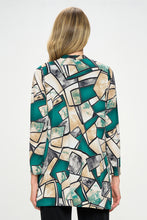 Load image into Gallery viewer, ITY Duster Jacket Quarter Sleeve Print-4071HT-QRP1-W394
