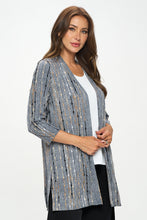 Load image into Gallery viewer, ITY Duster Jacket Quarter Sleeve Print-471HT-QRP1-W399
