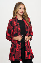 Load image into Gallery viewer, Plus Size Venechia Pleated Princess Jacket- 4072VP-QXP1-W462
