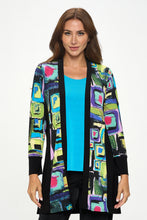 Load image into Gallery viewer, ITY Contrast Cardigan-4087HT-LRP1-C-W400
