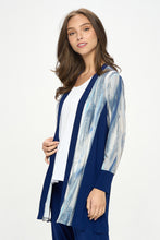 Load image into Gallery viewer, ITY Contrast Cardigan-4087HT-LRP1-C-W413
