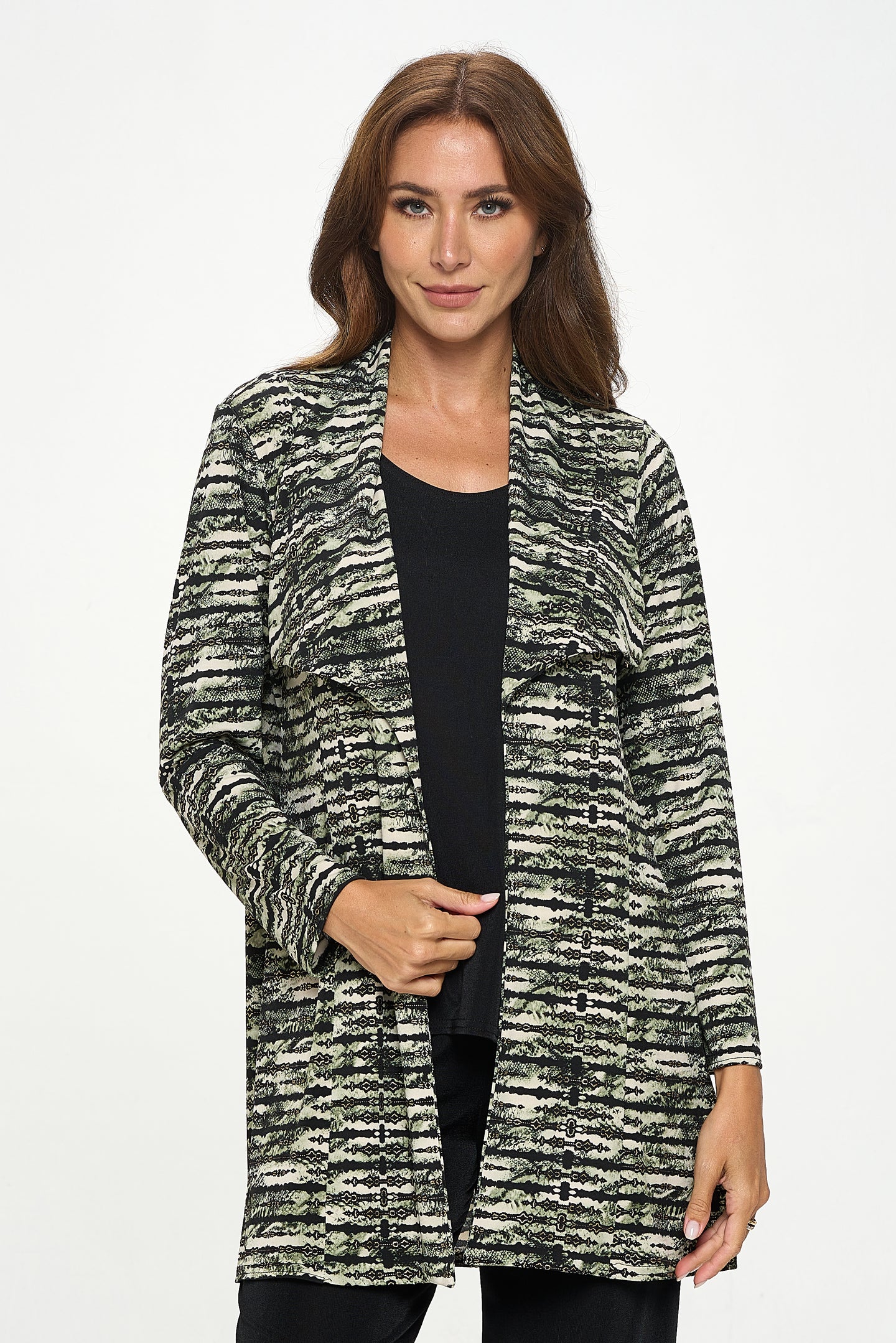 ITY Print Cardigan-4088HT-LRP1-W421