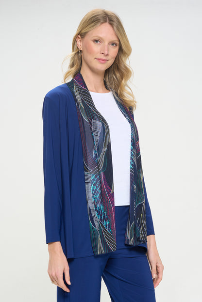 Mesh Romance Trim Jacket-4095MR-LRP1-C-W234