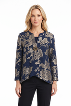 Load image into Gallery viewer, Fukuro Jacquard Button Jacket-4099FJ-LRD1-F036
