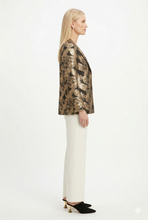 Load image into Gallery viewer, Fukuro Jacquard Open Front Jacket W/Foil-4102FJ-LRD1-F035 - Jostar Online
