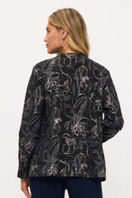 Load image into Gallery viewer, Fukuro Jacquard Open Front Jacket W/Foil-4102FJ-LRD1-F033
