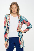 Load image into Gallery viewer, ITY Duster Jacket Quarter Sleeve Print-471HT-QRP1-W396
