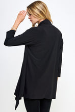 Load image into Gallery viewer, ITY Draped Wrap Jacket-4084HT-QRS1
