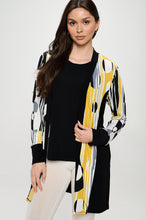 Load image into Gallery viewer, ITY Contrast Cardigan-4087HT-LRP1-C-W395
