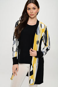 ITY Contrast Cardigan-4087HT-LRP1-C-W395