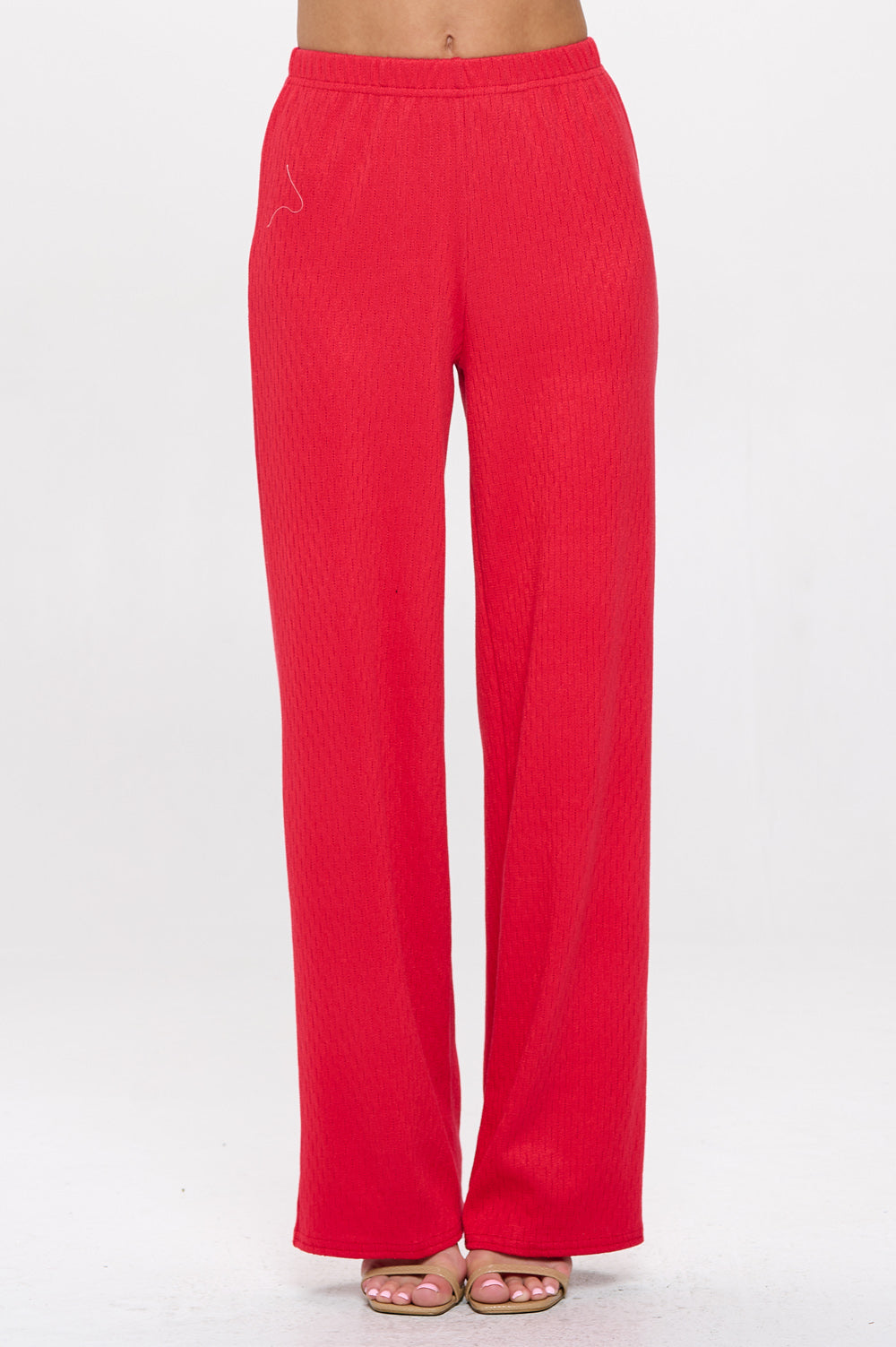 Cotton Acetate Flared Pants-5042CA-ARD1