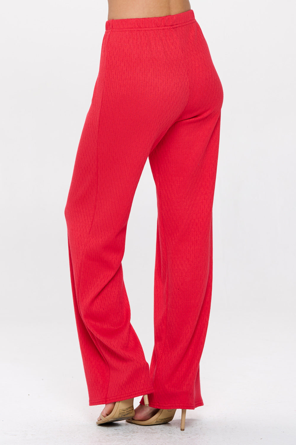 Cotton Acetate Flared Pants-5042CA-ARD1