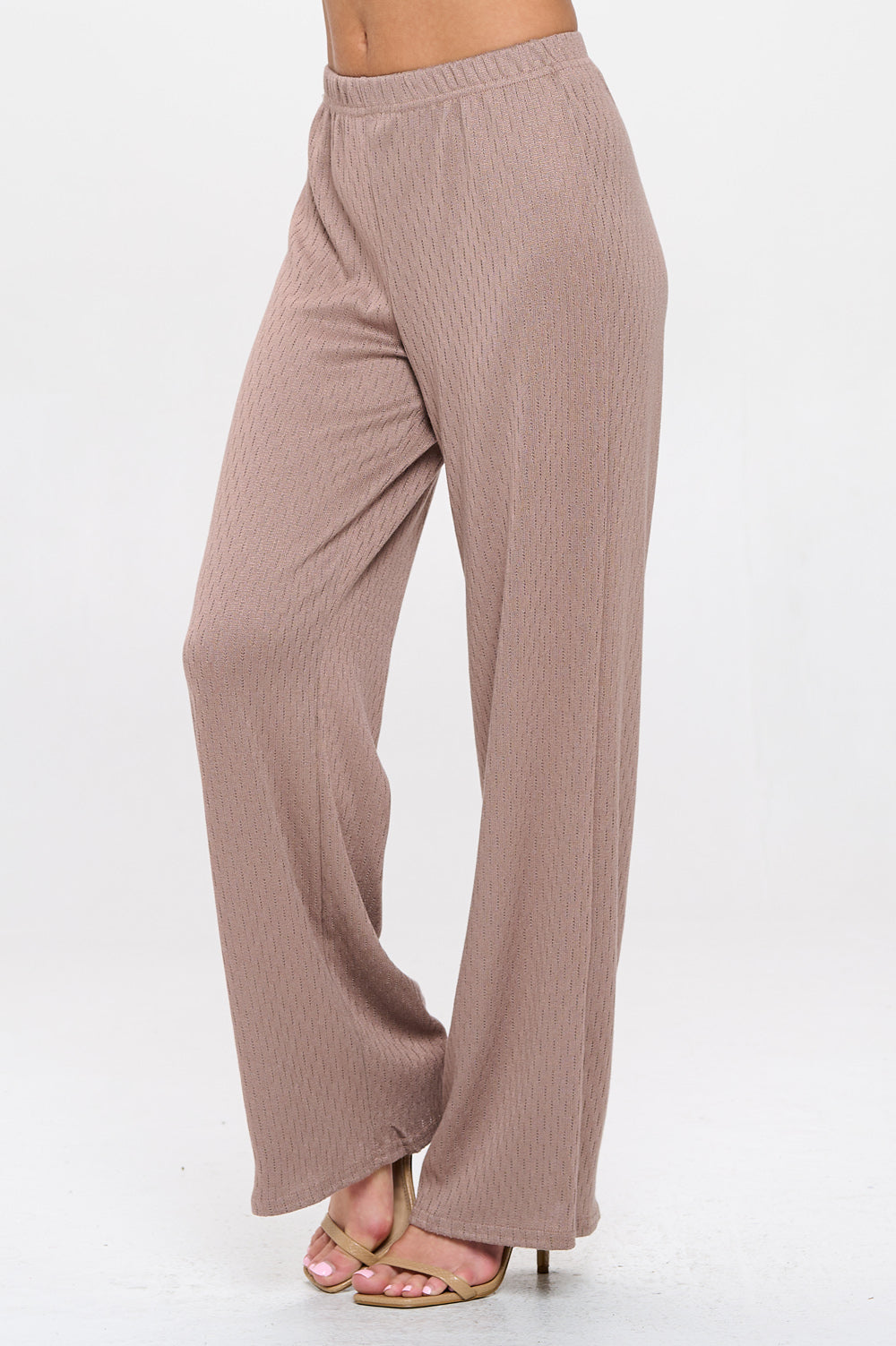 Cotton Acetate Flared Pants-5042CA-ARD1