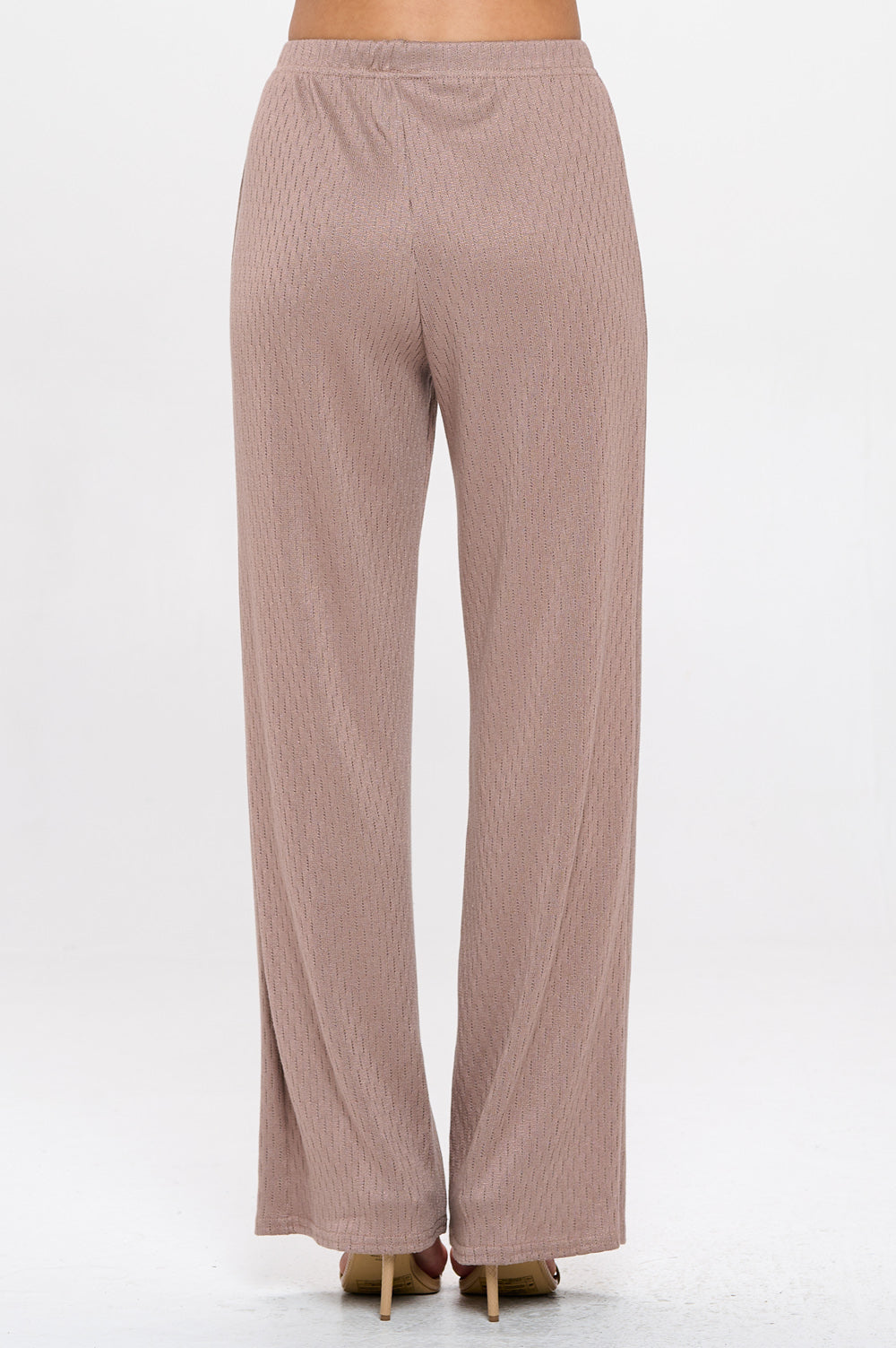 Cotton Acetate Flared Pants-5042CA-ARD1