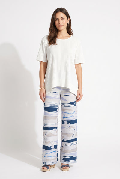 Venechia Pleated Wide Leg Pants-5042VP-ARD1-D024