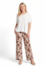 Load image into Gallery viewer, Venechia Pleated Wide Leg Pants-5042VP-ARP1-W535
