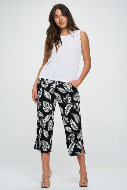 Print Ankle Pant-5039BN-ARP1-K-W388