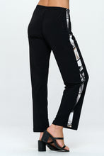 Load image into Gallery viewer, Plus Size HIT Contrast Straight Pants-540HT-AXP1-C-W357
