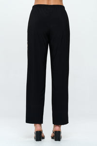 Plus Size HIT Contrast Straight Pants-540HT-AXP1-C-W357