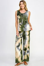 Load image into Gallery viewer, Andante Tie Dye Print Flared Pants-5042AD-ARP1-W231
