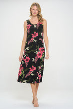 Load image into Gallery viewer, Print Long Tank Dress Print -7000BN-TRP1-W431
