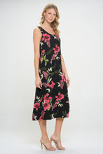 Load image into Gallery viewer, Print Long Tank Dress Print -7000BN-TRP1-W431
