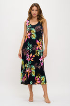 Load image into Gallery viewer, Print  Long Tank Dress Print -7000BN-TRP1-W479
