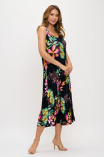 Load image into Gallery viewer, Print  Long Tank Dress Print -7000BN-TRP1-W479

